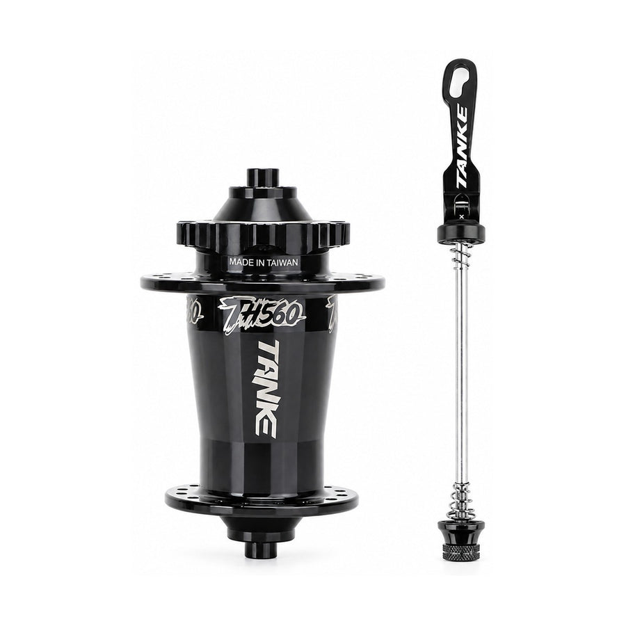 TANKE TH560 32-hole dirt jump hub with nine pawls in black, camo, red, oil slick, silver and purple