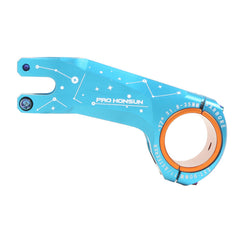PROHONSUN CNC aluminium mountain bike stem in black, red, blue, purple and oil slick