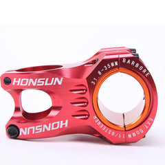 HONSUN PRO556 0 degree short stem in black, blue, red, silver and oil slick