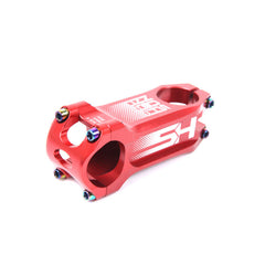HONSUN XC aluminium stem in Oil Slick, Black, Blue, Red and Gold