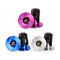 TANKE oil slick alloy expanding bar end plugs for handlebars