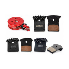 J02A metallic and resin brake pads with L03A pads for hydraulic disc brakes