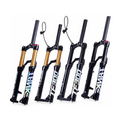 TANKE 20 and 24 inch MTB suspension fork with black lowers and gold or black stanchions