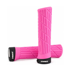 TANKE silicone mountain bike grips with aluminium lock rings in eight colors