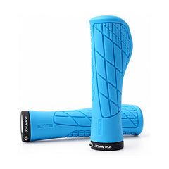 TANKE TG03 silicone handlebar grips in black, red, blue, purple, pink, green, yellow and orange