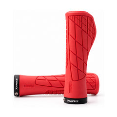 TANKE TG03 silicone handlebar grips in black, red, blue, purple, pink, green, yellow and orange
