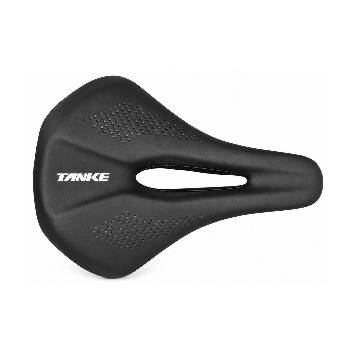 TANKE ZD-DBZD hollow short-nose mountain bike saddle in size M with EVA padding