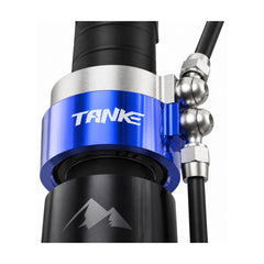 TANKE rotary headset for hydraulic brakes in black, red, orange and blue