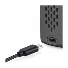 TANKE mini electric bike pump in its compact plastic housing