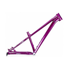 TANKE AM850 27.5 inch aluminium dirt jump frame in purple, grey, chameleon, pink and silver