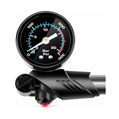TANKE high-pressure fork pump with digital and mechanical gauge versions