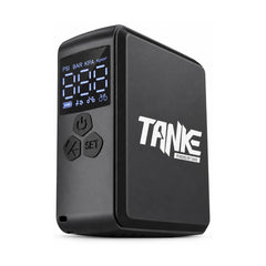 TANKE mini electric bike pump in its compact plastic housing