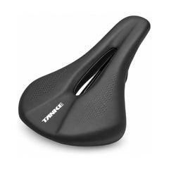 TANKE ZD-DBZD hollow short-nose mountain bike saddle in size M with EVA padding