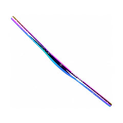 TANKE AL07 720 mm aluminium riser handlebar in oil slick, black, red, blue and purple