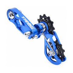 TANKE aluminium single speed freewheel in seven colours with chain tensioner