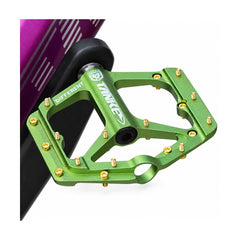 TANKE TP-50 CNC aluminium mountain bike pedals in eight colour options