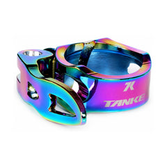 TANKE TS30 and TS31 quick release seatpost clamps in oil slick and black