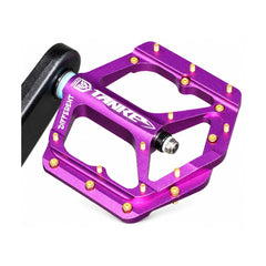 TANKE TP-50 CNC aluminium mountain bike pedals in eight colour options