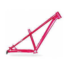 TANKE AM850 27.5 inch aluminium dirt jump frame in purple, grey, chameleon, pink and silver
