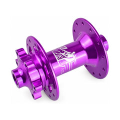 TANKE TH230 24-hole road hub in black, purple and red with thru-axle fitment