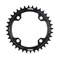 TANKE 104 BCD narrow-wide round chainring in black and GXP alloy versions