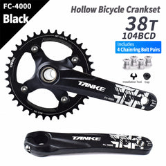 Hollow-Forged Single-Chainring Crankset with Bottom Bracket Options