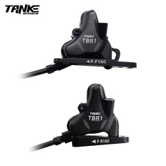 TANKE TBR1 flat-mount hydraulic disc brake lever and caliper set for flat-bar road bikes