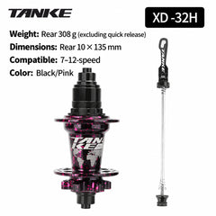 TH390 Camo 6-Bolt Disc Hubs with HG, MS or XD Freehub