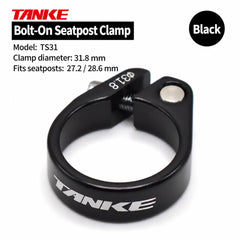 TS31 Seatpost Clamp, 28.6, 31.8 or 34.9 mm, Black or Oil Slick