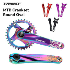 TANKE FC4000 hollow-forged aluminium crankset with 170 mm arms in four colors
