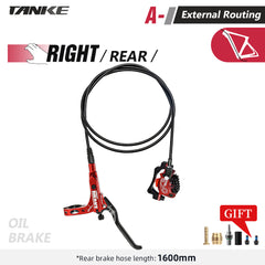 TB600 4-Piston CNC Alloy Hydraulic Brake Caliper