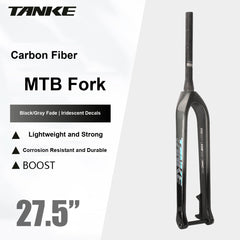 TF11 Carbon Rigid MTB Fork for 27.5/29 in Wheels