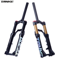 TANKE 20 and 24 inch MTB suspension fork with black lowers and gold or black stanchions