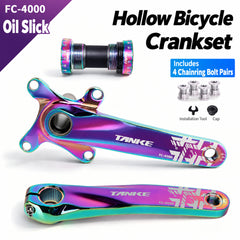 Hollow-Forged Single-Chainring Crankset with Bottom Bracket Options