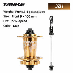 TH390 6-Pawl MTB Hub, 120-Point Engagement, 32H or 36H