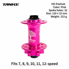 TH490 6-Pawl 32H Thru-Axle MTB Hub