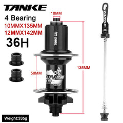 TH240 6-Pawl Disc Hub with 120-Point Engagement