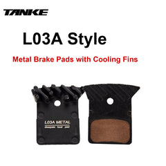 J02A and L03A Hydraulic Disc Brake Pads for MTB and Road