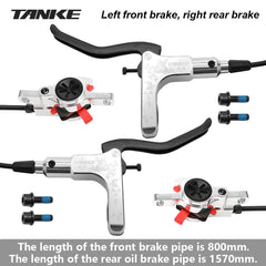 TB450 Hydraulic Disc Brake Caliper for MTB, Front or Rear