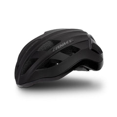 TANKE adult bike helmet in white, black and oil slick with a built-in light