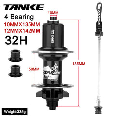 TH240 6-Pawl Disc Hub with 120-Point Engagement