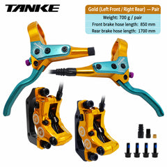 TB650 4-Piston Hydraulic Disc Brake Set for MTB