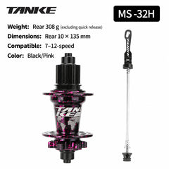 TH390 Camo 6-Bolt Disc Hubs with HG, MS or XD Freehub