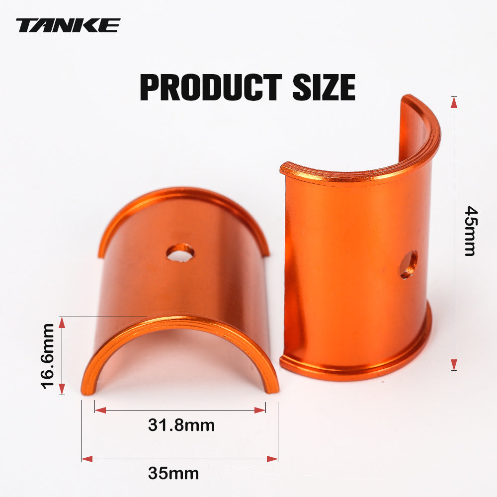 Handlebar Shim Pair, 31.8 mm Bar to 35 mm Stem