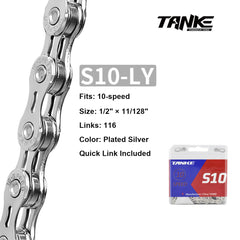 Bicycle Chain, 8/9/10/11/12-Speed, Oil Slick Options