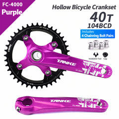 Hollow-Forged Single-Chainring Crankset with Bottom Bracket Options