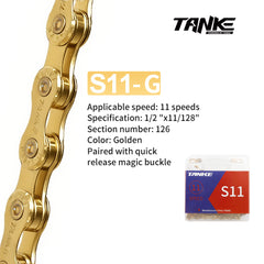 Bicycle Chain, 8/9/10/11/12-Speed, Oil Slick Options