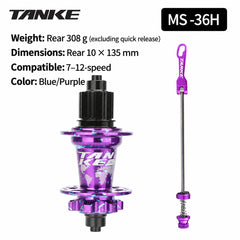 TH390 Camo 6-Bolt Disc Hubs with HG, MS or XD Freehub