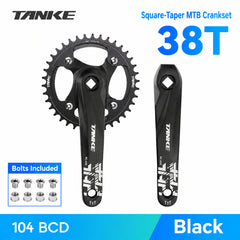 FC430 Square-Taper Crank Arms with Optional 104 BCD Narrow-Wide Ring