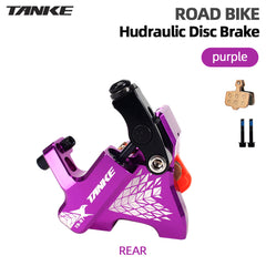 TANKE TB R1 flat mount cable-actuated hydraulic disc brake caliper in six colors